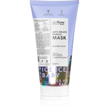 so!flow Cooling Mask Blonde Hair haj maszk semlegesíti a sárgás tónusokat 200 ml