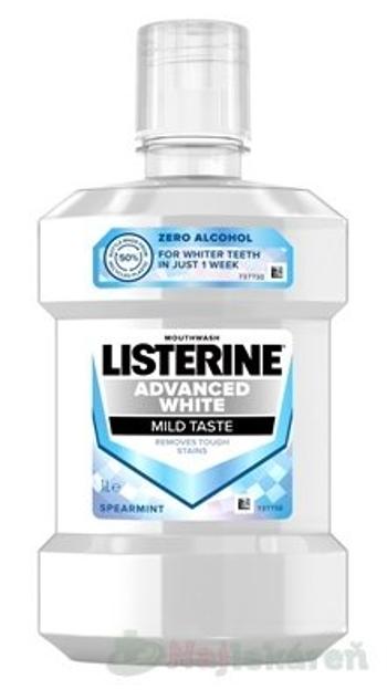 LISTERINE ADVANCED WHITE, bieliaca ústna voda, 1000ml