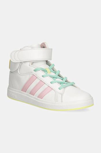Detské tenisky adidas GRAND COURT MID biela farba, IE8705