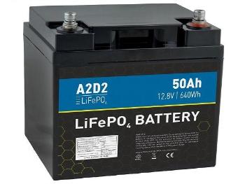 Avacom A2D2 batéria LiFePO4 12,8V 50Ah M6