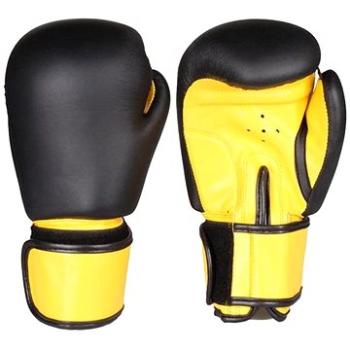 Fighter zápasové boxovacie rukavice čierna-žltá (SPTrdn035nad)