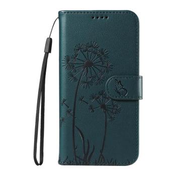 ART DANDELION Peňaženkové puzdro pre Honor 400 Lite 5G tmavozelené