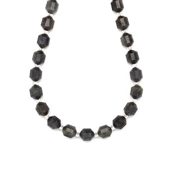 Labradorit fazettált lampion 7x8-9mm