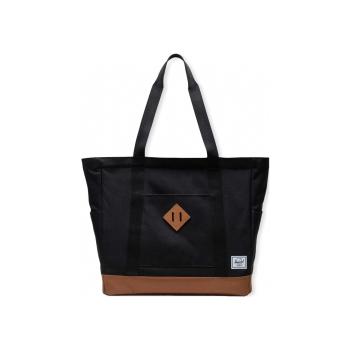 Herschel  Heritage Tote - Black/Saddle Brown  Ruksaky a batohy Čierna