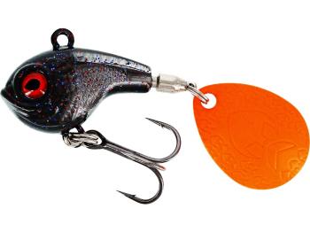 Westin nástraha dropbite spin tail jig black mamba - 2,6 cm 8 g