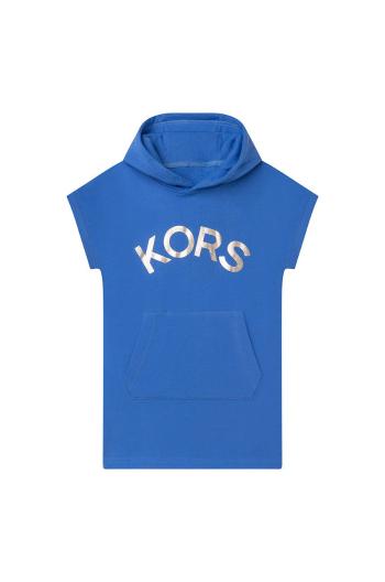 Dievčenské bavlnené šaty Michael Kors mini, rovný strih