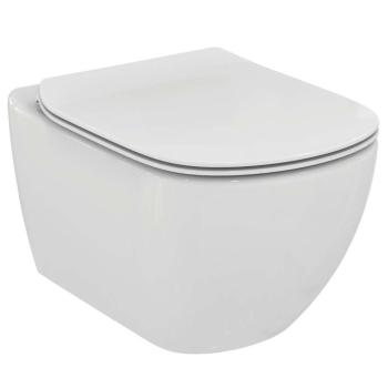IDEAL STANDARD - Tesi Závesné WC so sedadlom, biela T354201