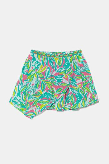 Sukňa United Colors of Benetton tyrkysová farba, mini, rovný strih, 4UIAC002E