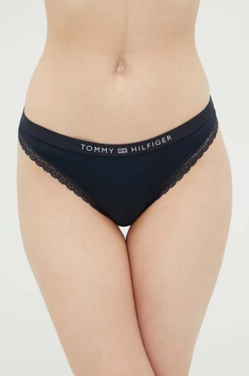 Nohavičky Tommy Hilfiger tmavomodrá farba,UW0UW04183