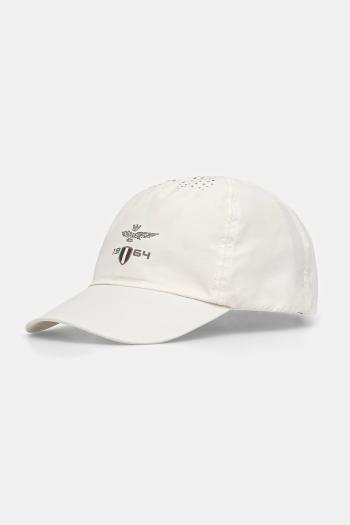 Šiltovka Aeronautica Militare béžová farba, s potlačou, HA1199CT3495