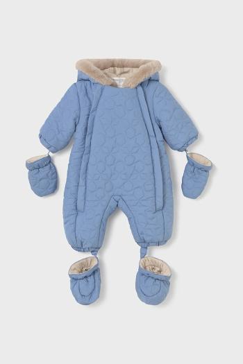 Overal pre bábätká Mayoral Newborn modrá farba, 2615