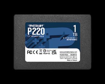 PATRIOT P220/1TB/SSD/2.5"/SATA/3R