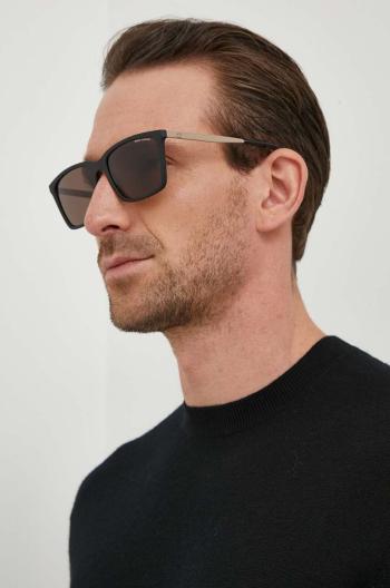 Slnečné okuliare Armani Exchange pánske, čierna farba