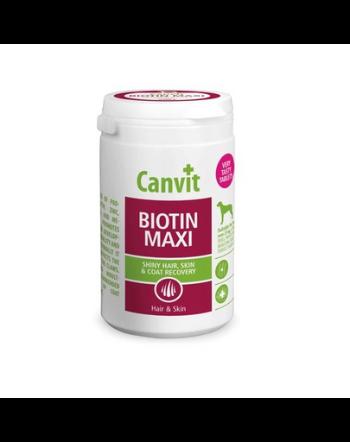 CANVIT Dog Biotin Maxi 230 g Supliment pentru piele si blana pentru caini de talie mare