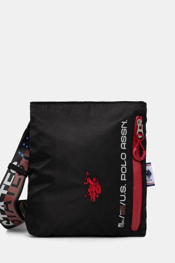Malá taška U.S. Polo Assn. Bozeman čierna farba, BIUB65683MIA