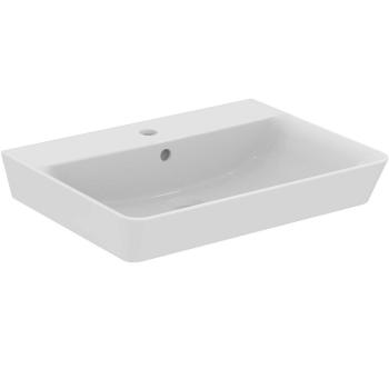 IDEAL STANDARD - Connect Air Umývadlo Cube, 60x46x16 cm, s prepadom, otvor na batériu, biela E029801