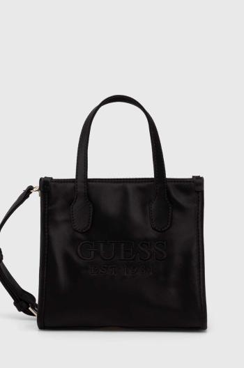 Kabelka Guess SILVANA čierna farba, HWST86 65770