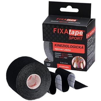 FIXAtape Kinesio Standard 5 cm × 5 m čierna 1 ks (8594027314117)