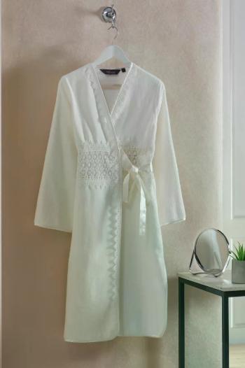 Soft Cotton Dámsky elegantný župan DEMET v darčekovom balení