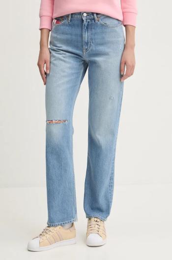 Rifle Tommy Jeans dámske, vysoký pás, DW0DW19934