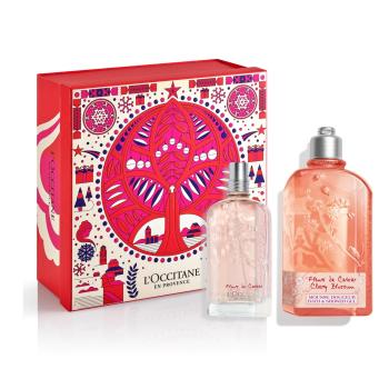 L`Occitane en Provence Darčeková sada telovej starostlivosti Cherry Blossom EDT