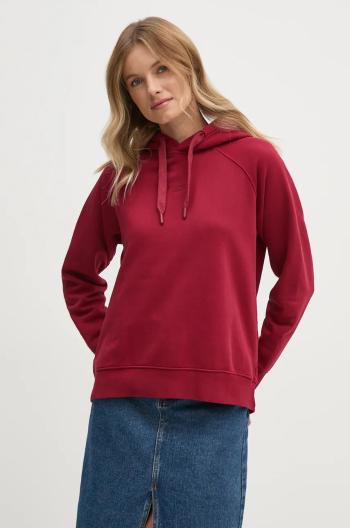 Mikina Pepe Jeans FELICITY HOODIE dámska, červená farba, s kapucňou, jednofarebná, PL581462