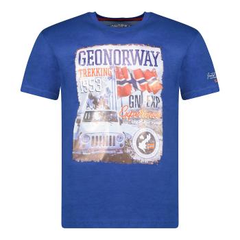 Geo Norway  SW1959HGNO-ROYAL BLUE  Tričká s krátkym rukávom Modrá