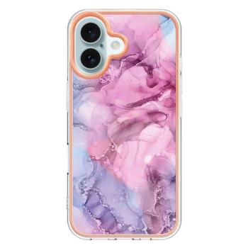 IMD MARBLE Ochranný kryt pre Apple iPhone 16 Plus PINK