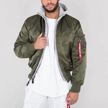 Bombera Alpha Industries MA-1 D-Tec Jacket Dark Green - XL
