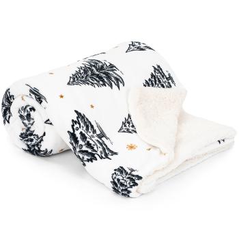 4Home Frosted Trees gyapjú hatású pléd, 150 x 200 cm