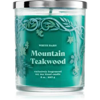 Bath & Body Works Mountain Teakwood vonná sviečka 227 g