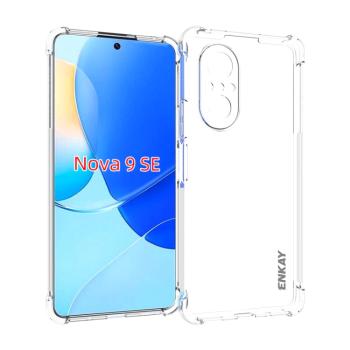 ENKAY AIRBAG Extra odolný kryt Huawei Nova 9 SE priehľadný