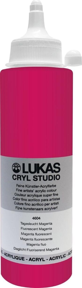 Lukas Cryl Studio Akrylová farba Fluorescent Magenta 250 ml 1 ks