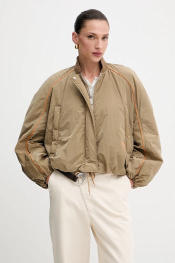 Bunda Pinko zelená farba, prechodná, 104275 A2GW
