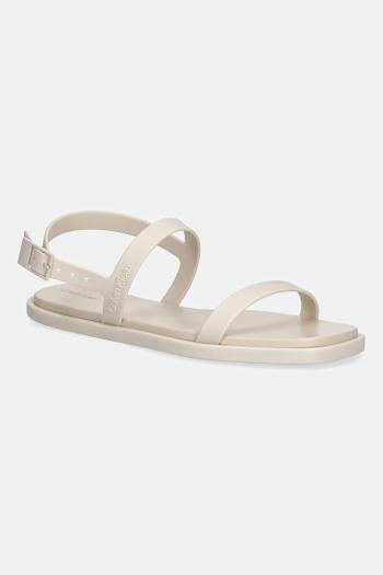 Sandále Calvin Klein SANDAL - JELLY béžová farba, HW0HW02426