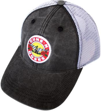 Guns N' Roses Šiltovka Vintage Logo Charcoal Grey & White