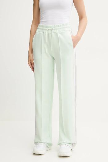 Tepláky Guess YARROW dámske, zelená farba, s potlačou, V5GB12 KCRU2