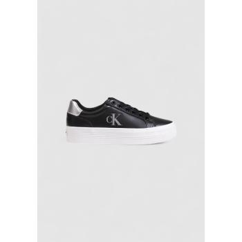 Calvin Klein Jeans  BOLD VULC FLATF LACE YW0YW01688  Módne tenisky Čierna