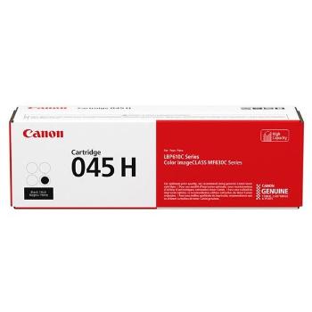 Canon originál toner 045HBK, black, 2800str., 1246C002, high capacity, Canon LBP613Cdw, 611Cn, MFP635Cx, 633Cdw, 631Cn, O, čierna