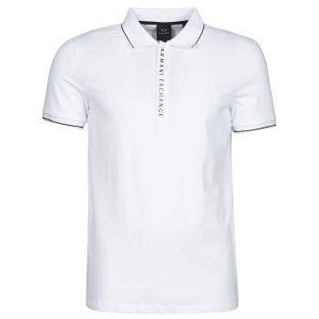 Armani Exchange  8NZF71-ZJH2Z  Polokošele s krátkym rukávom Biela