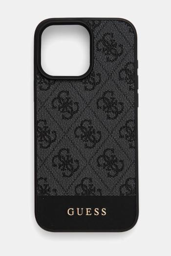 Puzdro na mobil Guess iPhone 16 Pro Max 6.9 šedá farba, GUHCP16XG4GLGR