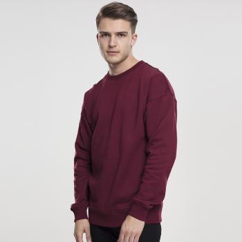 Pánska mikina Urban Classics Sweat Crewneck port - XS