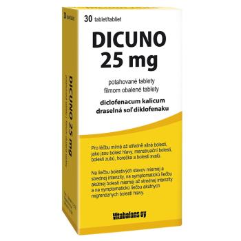 DICUNO 25 mg tablety 30 ks