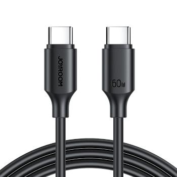 JOYROOM S-CC060A9 60W Kábel USB Type-C - USB Type-C 1m čierny