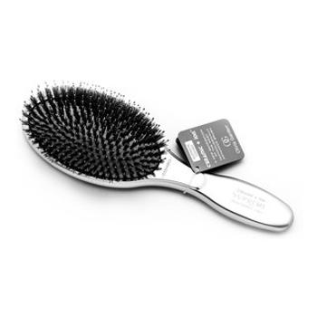 Olivia Garden Ceramic+Ion Supreme Combo Silver kefa na vlasy so štetinami z nylonu a diviaka
