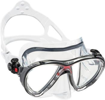 Cressi Big Eyes Evolution Clear/Red Transparent UNI Potápačská maska