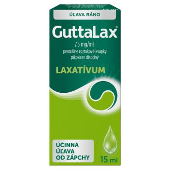 GUTTALAX Preháňadlo kvapky, roztok 15 ml