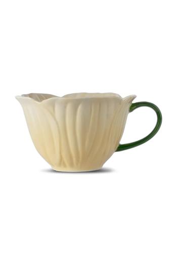 Hrnček Byon Poppy 400 ml béžová farba