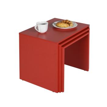Skladací stôl SHP Red, 3 ks