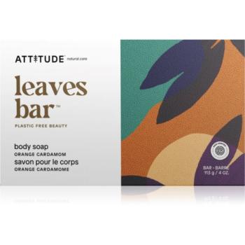 Attitude Leaves Bar Orange Cardamon tuhé mydlo na telo 113 g